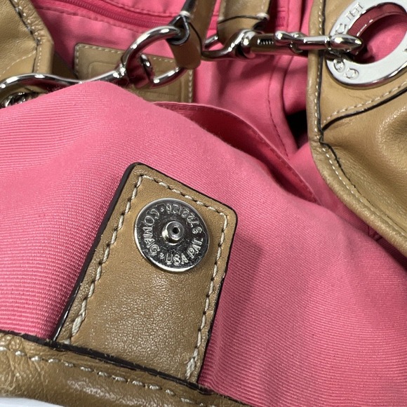 Authentic COACH 27728 Hadley Leather Duffle - Picture 9 of 10